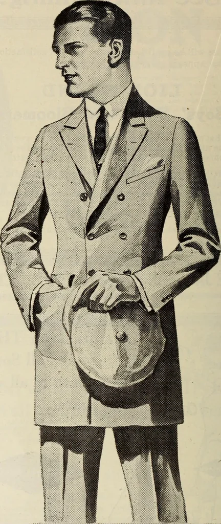 An illustration from Men's wear of Canada (January-December 1921), 1921, leaf 607