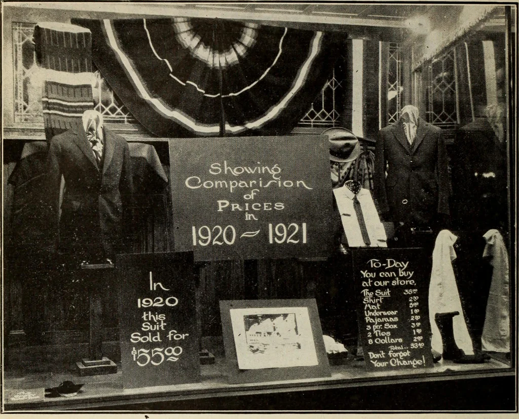 An illustration from Men's wear of Canada (January-December 1921), 1921, leaf 619