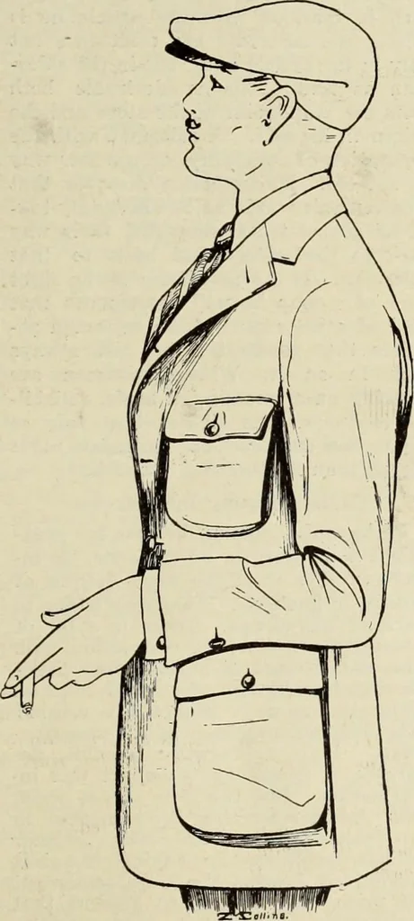 An illustration from Men's wear of Canada (January-December 1921), 1921, leaf 620