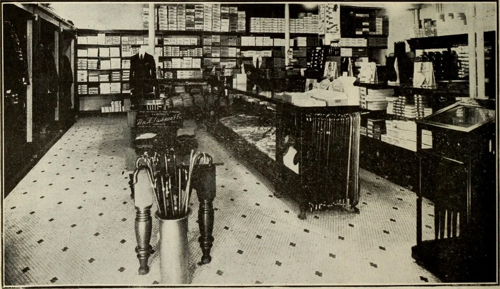 An illustration from Men's wear of Canada (January-December 1921), 1921, leaf 639