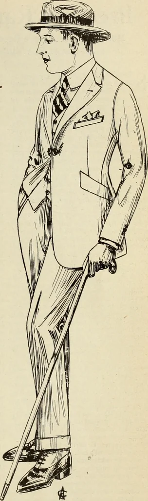 An illustration from Men's wear of Canada (January-December 1921), 1921, leaf 646
