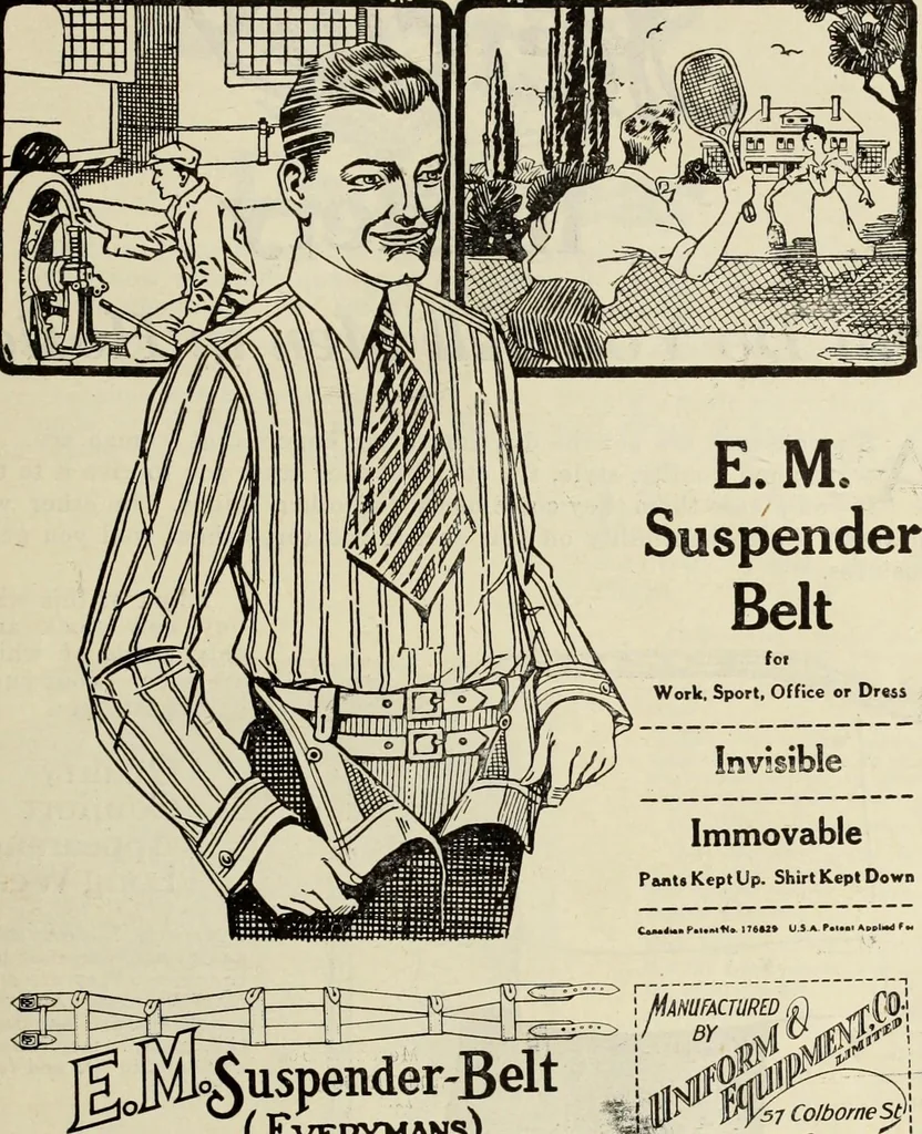 An illustration from Men's wear of Canada (January-December 1921), 1921, leaf 660