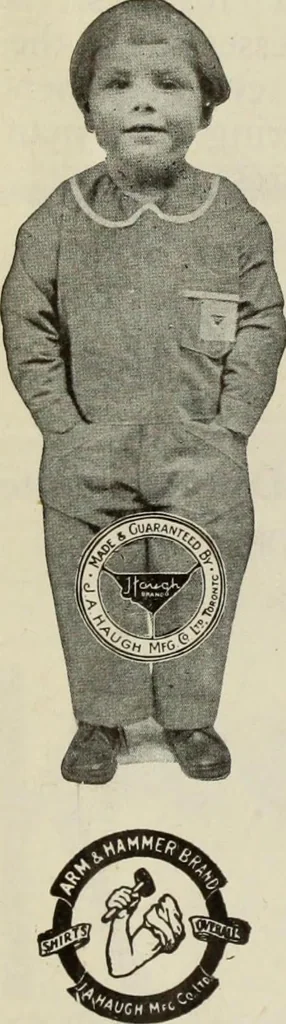 An illustration from Men's wear of Canada (January-December 1921), 1921, leaf 669
