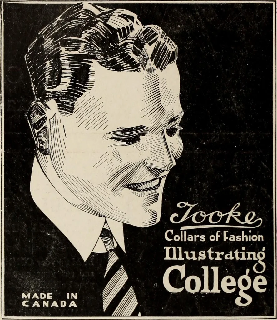 An illustration from Men's wear of Canada (January-December 1921), 1921, leaf 671
