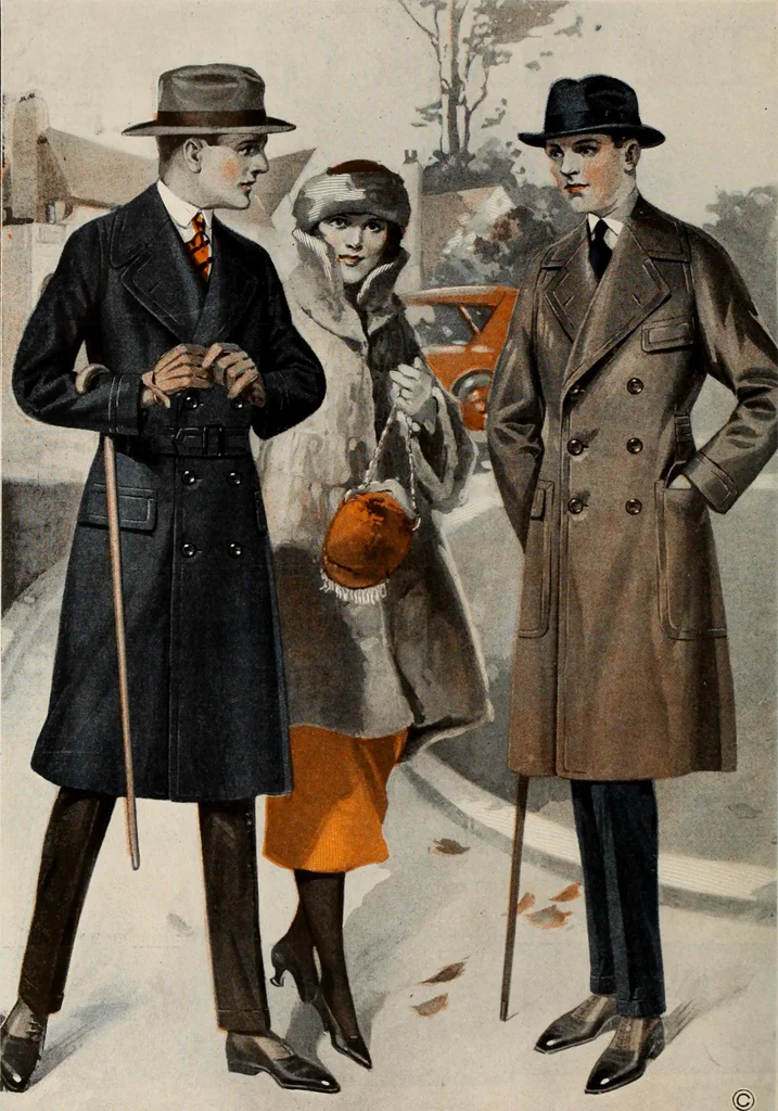 An illustration from Men's wear of Canada (January-December 1921), 1921, leaf 677