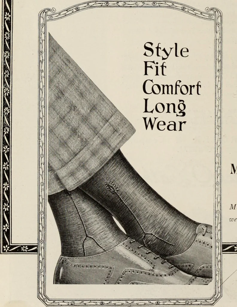 An illustration from Men's wear of Canada (January-December 1921), 1921, leaf 687