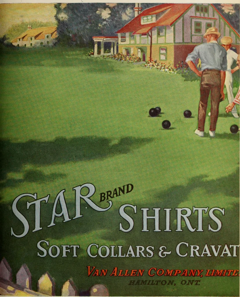 An illustration from Men's wear of Canada (January-December 1921), 1921, leaf 692