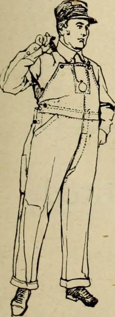 An illustration from Men's wear of Canada (January-December 1921), 1921, leaf 70