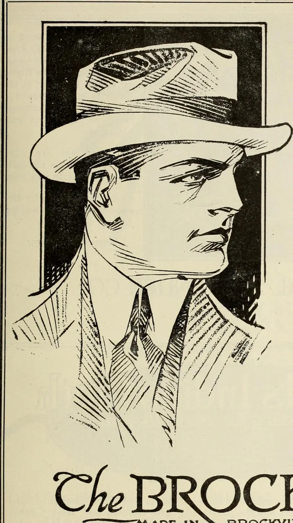 An illustration from Men's wear of Canada (January-December 1921), 1921, leaf 700