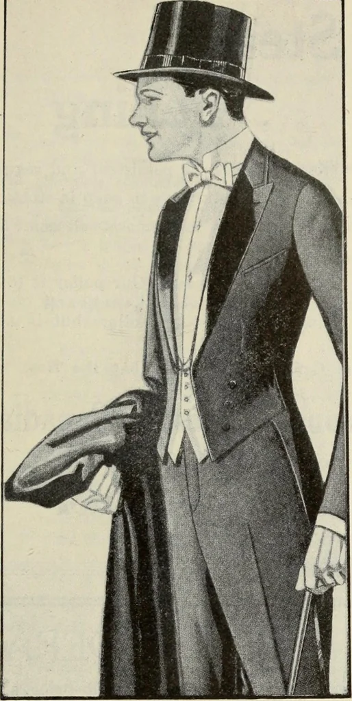 An illustration from Men's wear of Canada (January-December 1921), 1921, leaf 706