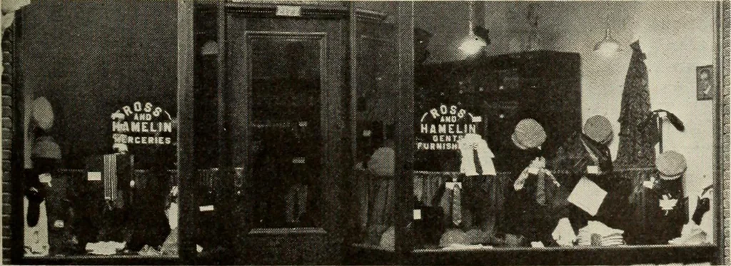 An illustration from Men's wear of Canada (January-December 1921), 1921, leaf 730