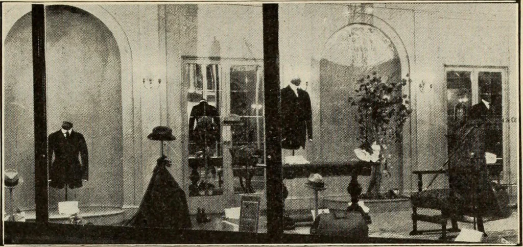 An illustration from Men's wear of Canada (January-December 1921), 1921, leaf 738