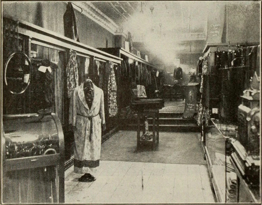 An illustration from Men's wear of Canada (January-December 1921), 1921, leaf 739