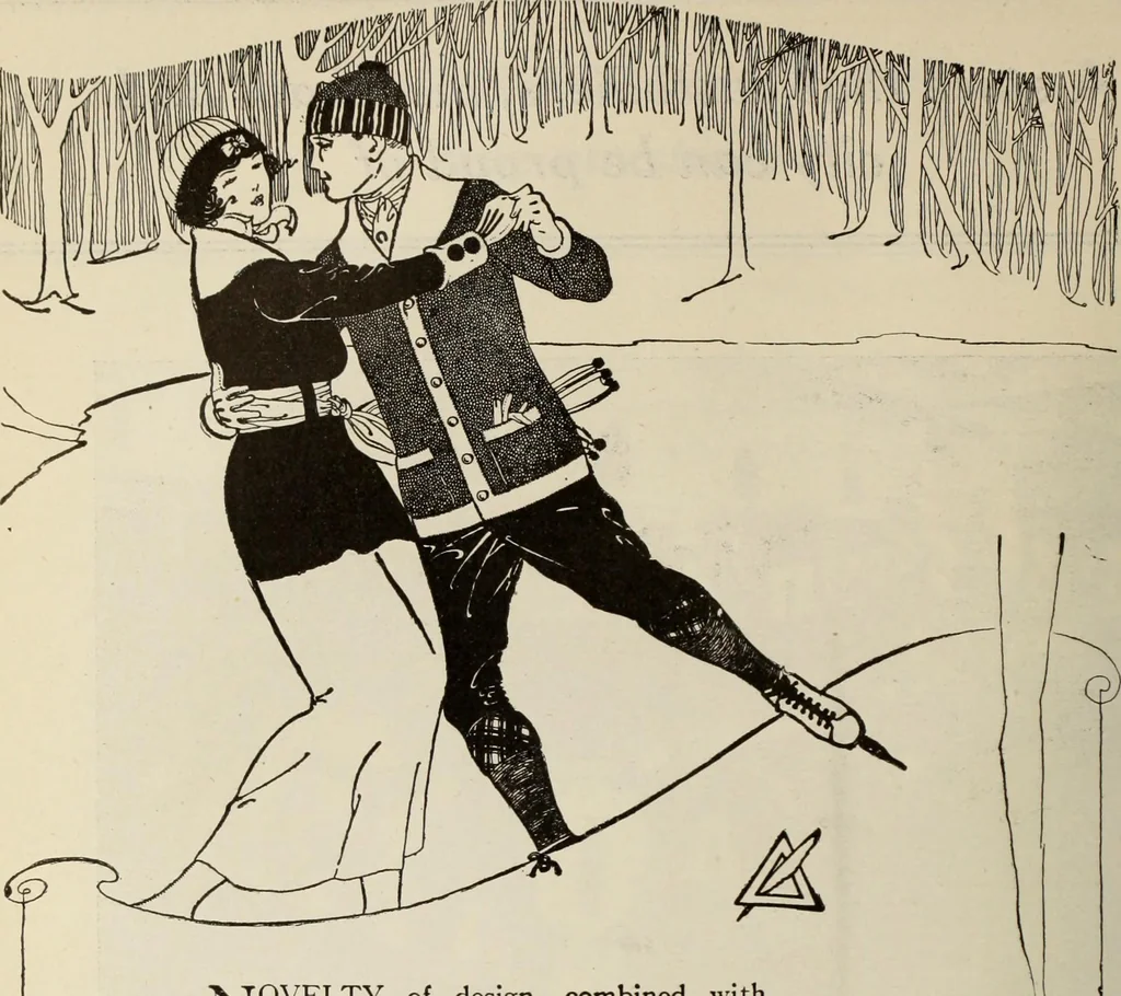 An illustration from Men's wear of Canada (January-December 1921), 1921, leaf 757