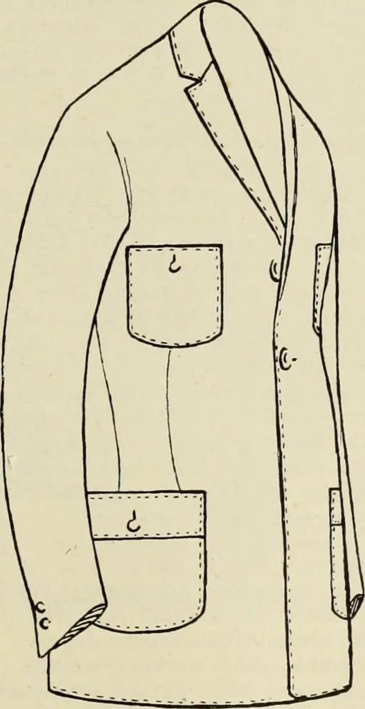 An illustration from Men's wear of Canada (January-December 1921), 1921, leaf 784