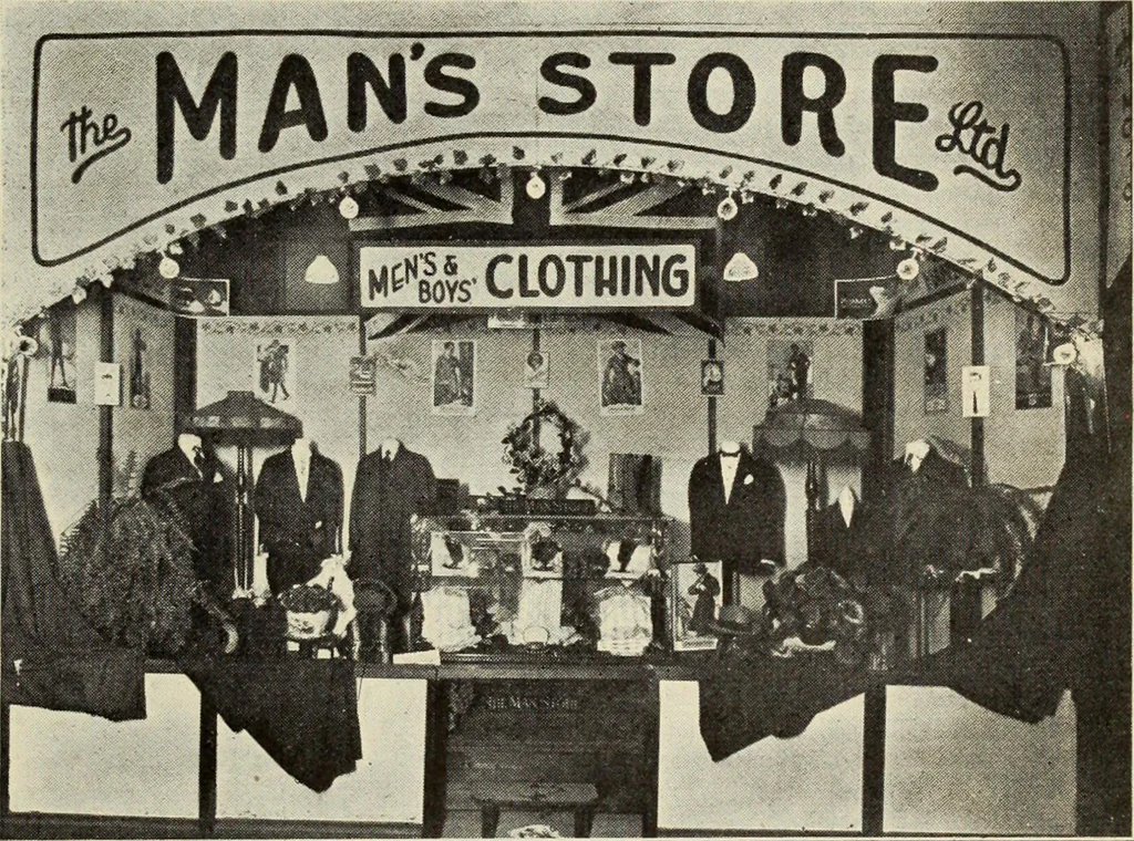 An illustration from Men's wear of Canada (January-December 1921), 1921, leaf 786