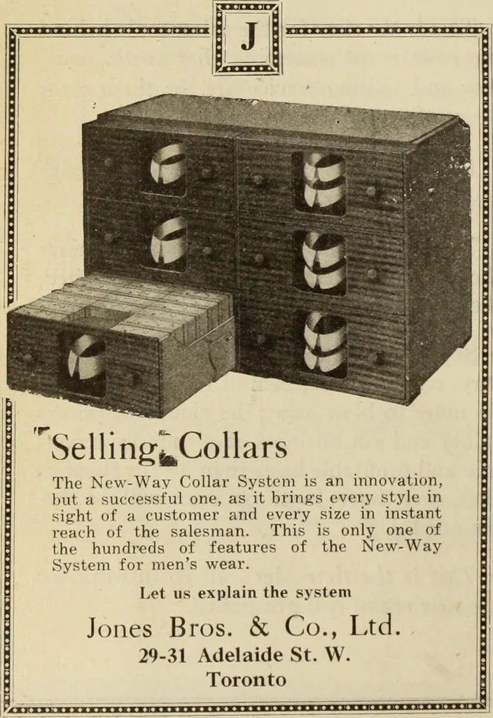 An illustration from Men's wear of Canada (January-December 1921), 1921, leaf 79