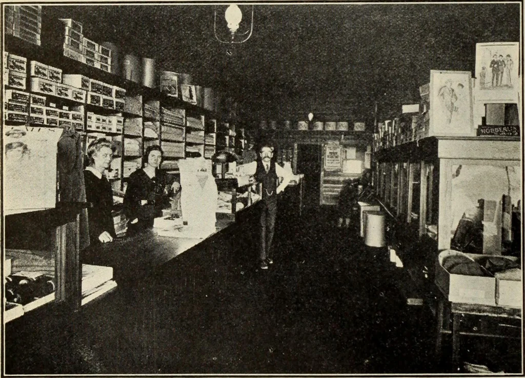 An illustration from Men's wear of Canada (January-December 1921), 1921, leaf 791