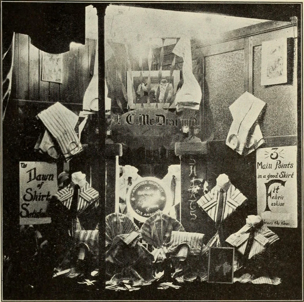 An illustration from Men's wear of Canada (January-December 1921), 1921, leaf 796