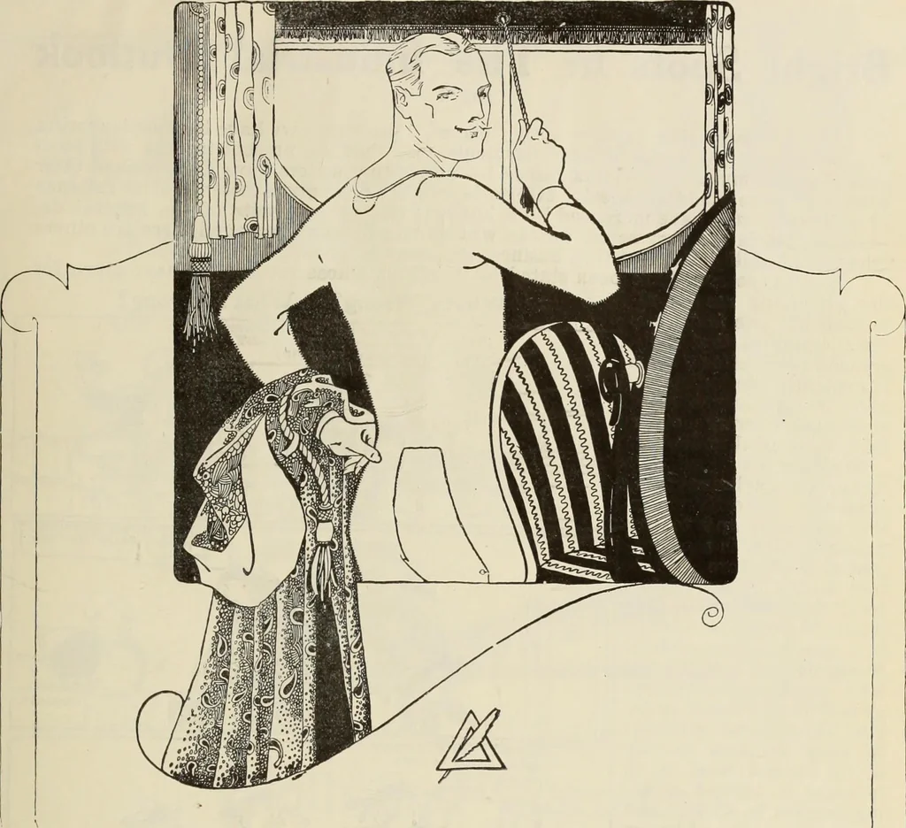 An illustration from Men's wear of Canada (January-December 1921), 1921, leaf 816