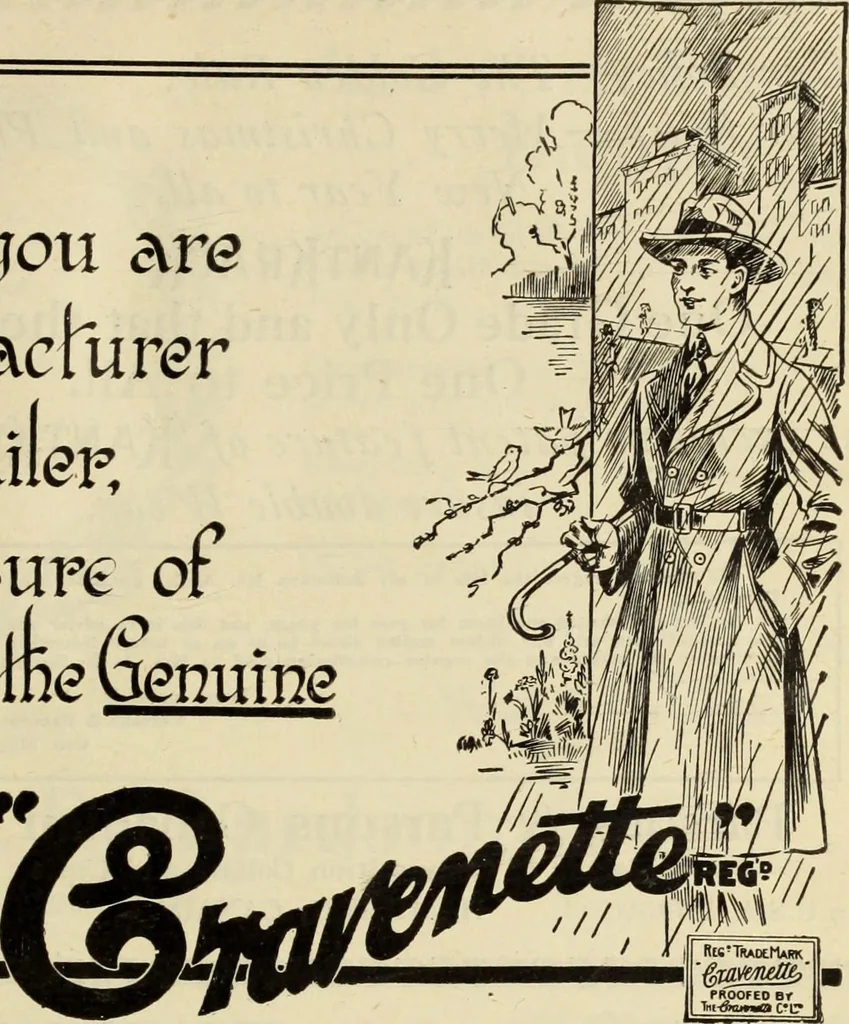 An illustration from Men's wear of Canada (January-December 1921), 1921, leaf 818