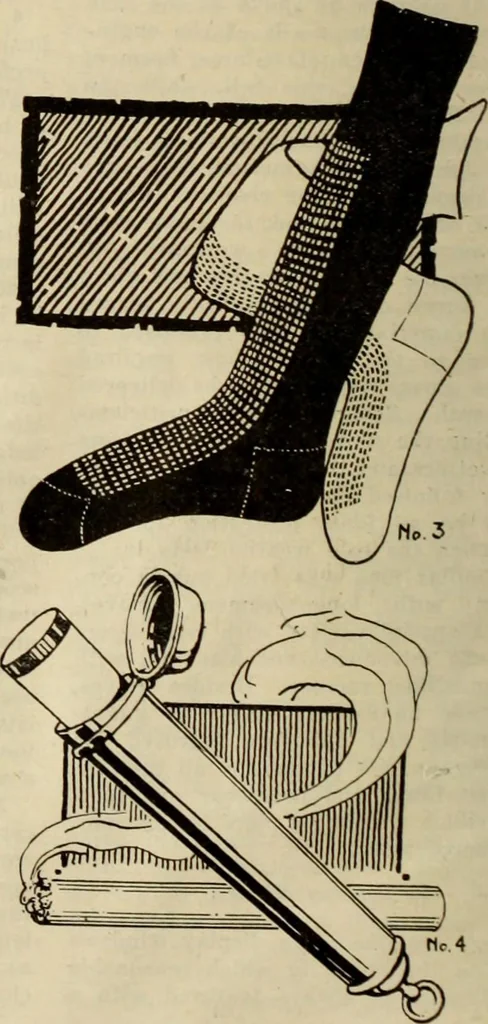 An illustration from Men's wear of Canada (January-December 1921), 1921, leaf 847