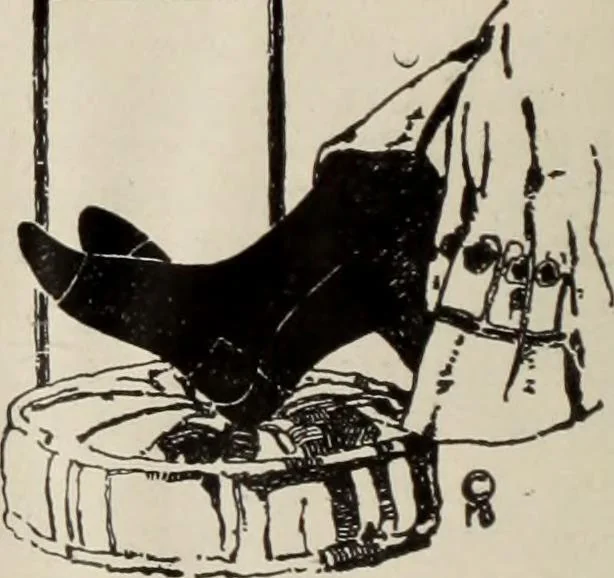 An illustration from Men's wear of Canada (January-December 1921), 1921, leaf 9