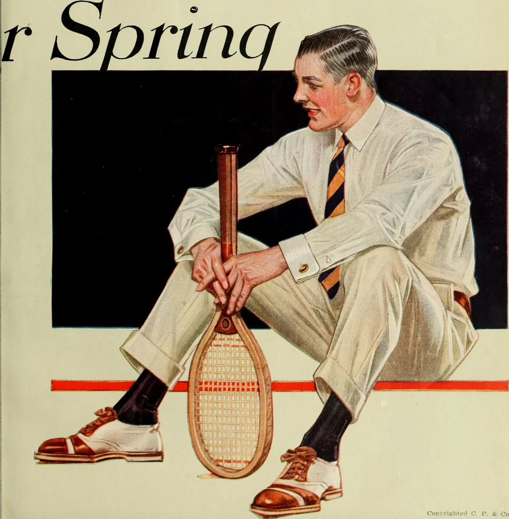 An illustration from Men's wear of Canada (January-December 1922), 1922, leaf 10