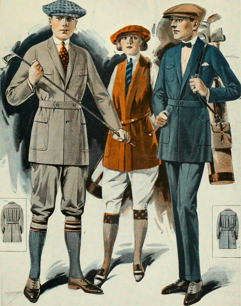 An illustration from Men's wear of Canada (January-December 1922), 1922, leaf 112
