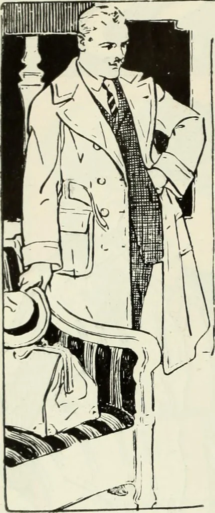 An illustration from Men's wear of Canada (January-December 1922), 1922, leaf 119