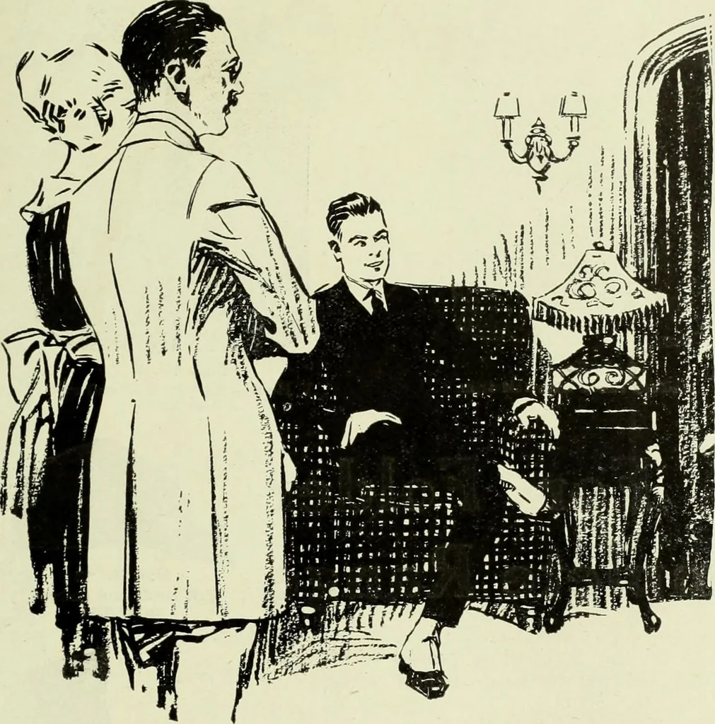 An illustration from Men's wear of Canada (January-December 1922), 1922, leaf 132