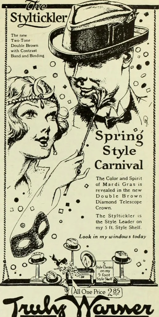 An illustration from Men's wear of Canada (January-December 1922), 1922, leaf 144