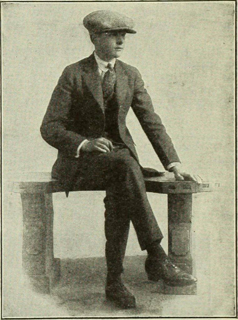 An illustration from Men's wear of Canada (January-December 1922), 1922, leaf 148