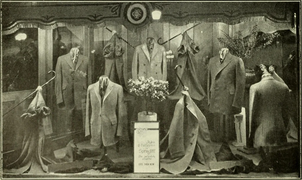 An illustration from Men's wear of Canada (January-December 1922), 1922, leaf 149