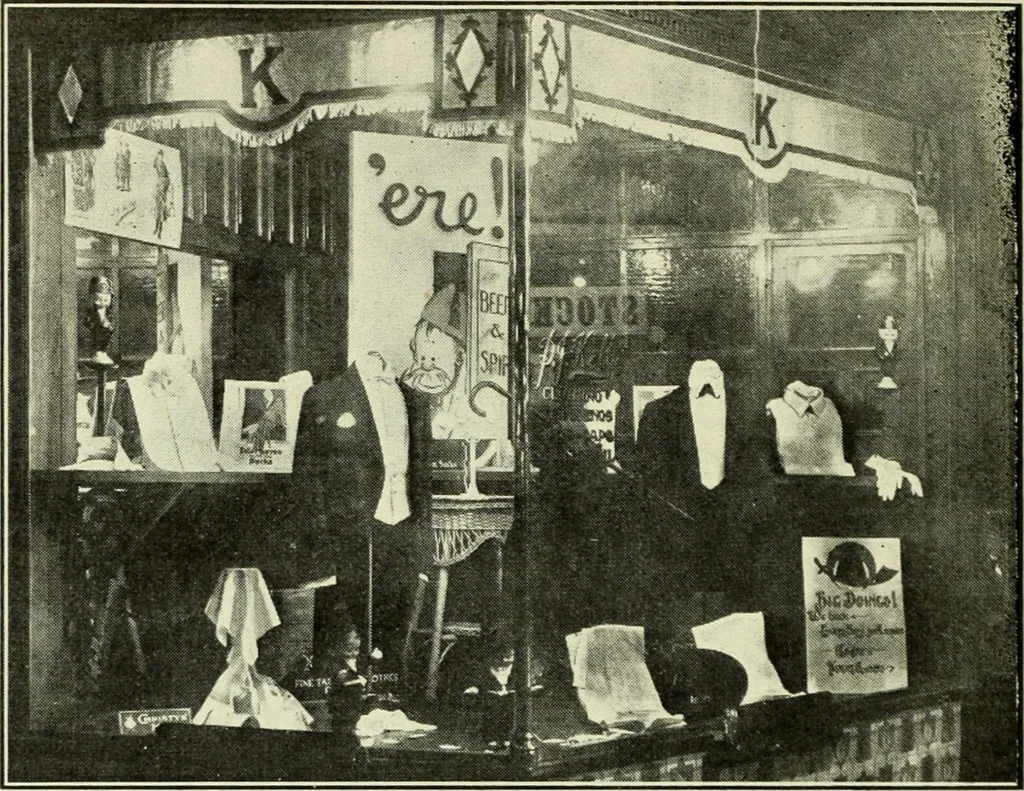 An illustration from Men's wear of Canada (January-December 1922), 1922, leaf 157