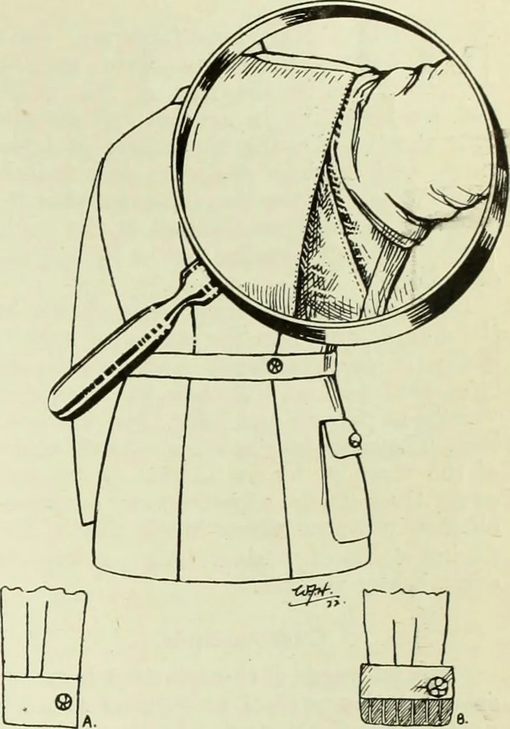 An illustration from Men's wear of Canada (January-December 1922), 1922, leaf 164