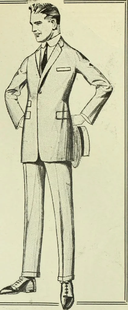 An illustration from Men's wear of Canada (January-December 1922), 1922, leaf 178