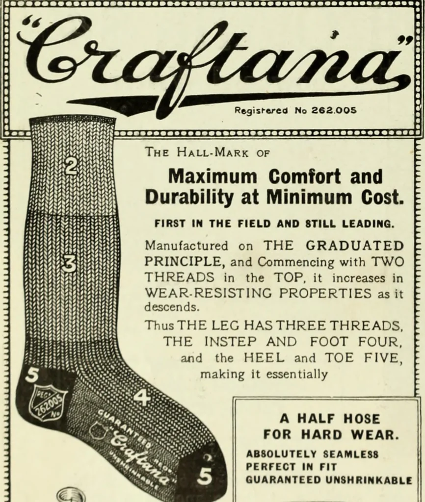 An illustration from Men's wear of Canada (January-December 1922), 1922, leaf 181