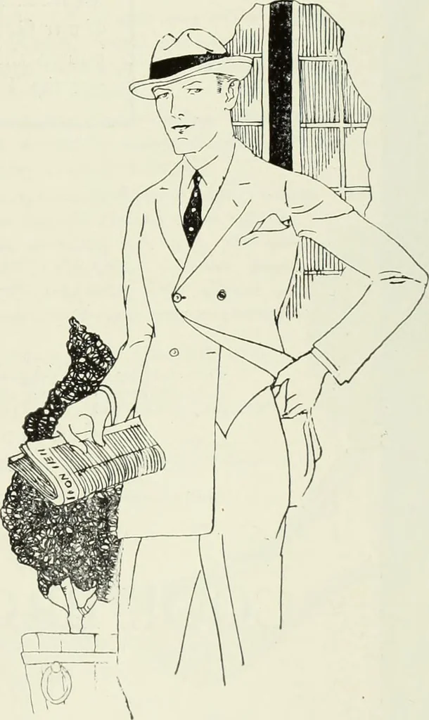 An illustration from Men's wear of Canada (January-December 1922), 1922, leaf 194
