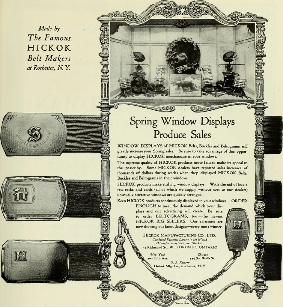 An illustration from Men's wear of Canada (January-December 1922), 1922, leaf 196