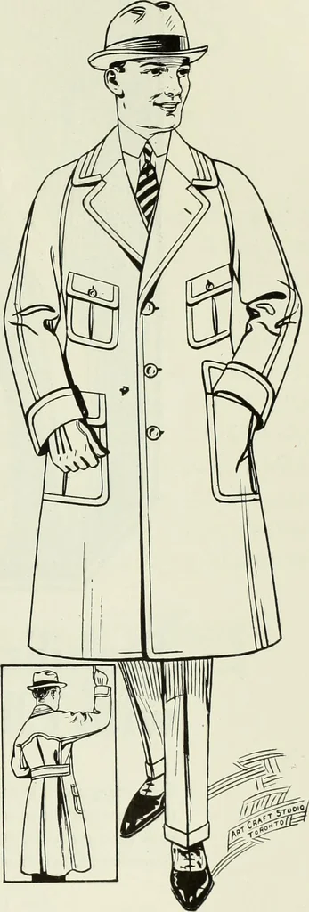 An illustration from Men's wear of Canada (January-December 1922), 1922, leaf 198
