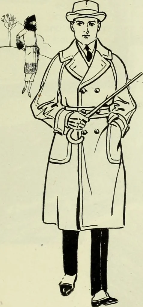 An illustration from Men's wear of Canada (January-December 1922), 1922, leaf 20