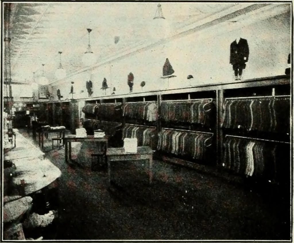 An illustration from Men's wear of Canada (January-December 1922), 1922, leaf 203