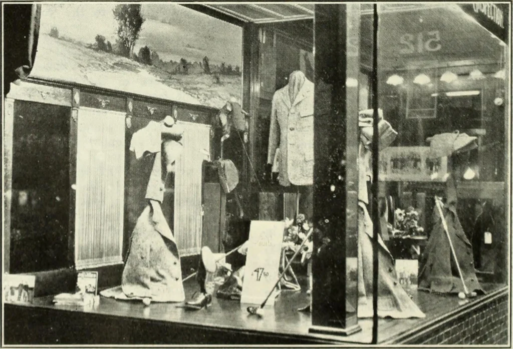 An illustration from Men's wear of Canada (January-December 1922), 1922, leaf 205