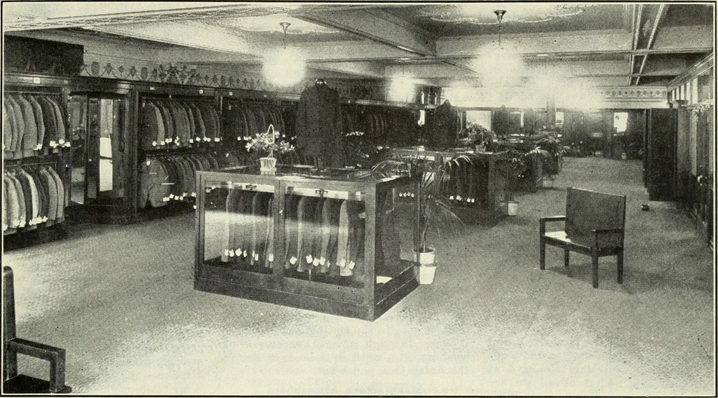 An illustration from Men's wear of Canada (January-December 1922), 1922, leaf 218