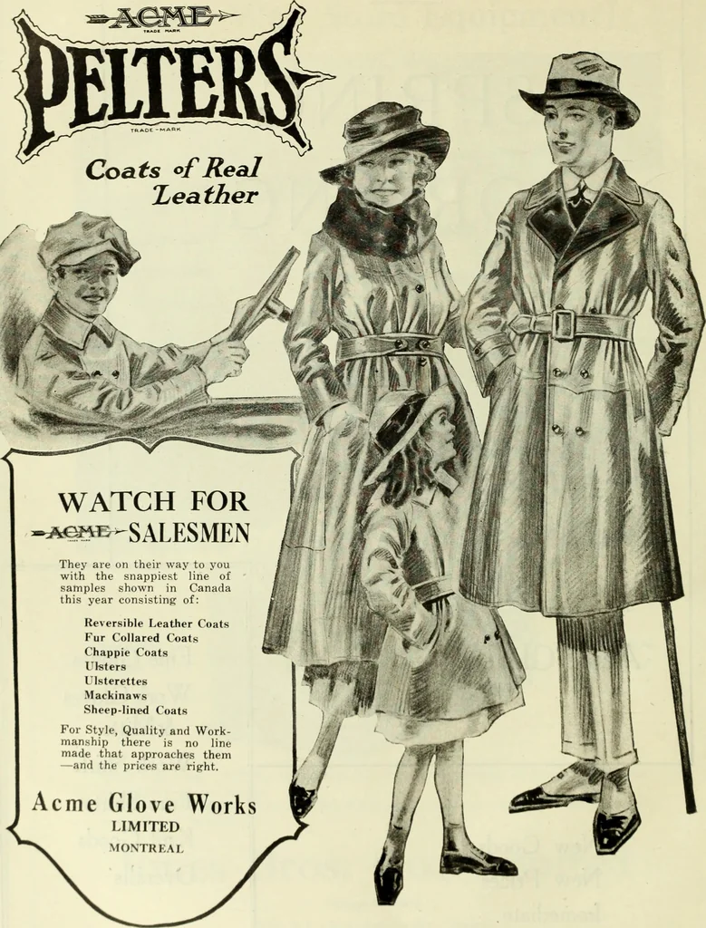 An illustration from Men's wear of Canada (January-December 1922), 1922, leaf 23