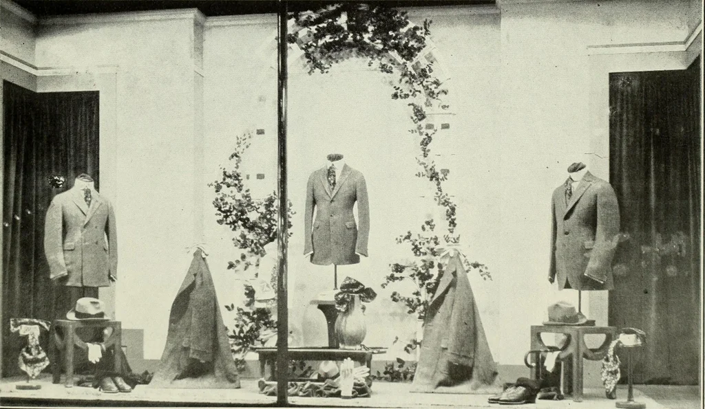 An illustration from Men's wear of Canada (January-December 1922), 1922, leaf 238