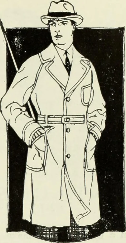 An illustration from Men's wear of Canada (January-December 1922), 1922, leaf 240