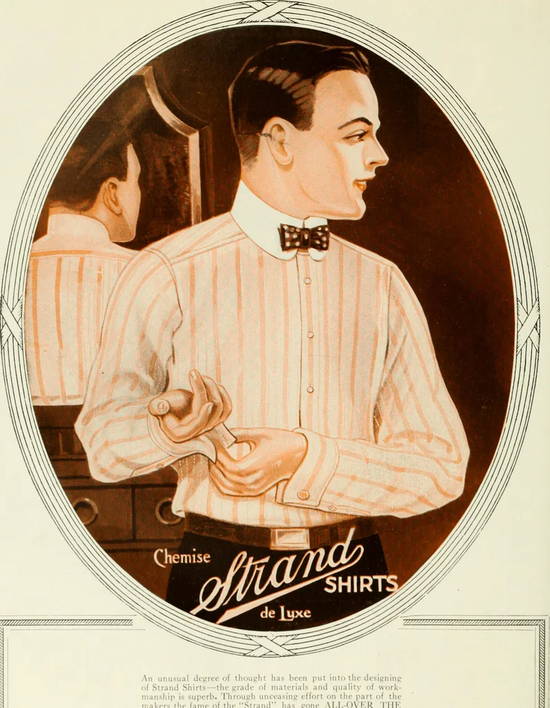 An illustration from Men's wear of Canada (January-December 1922), 1922, leaf 247