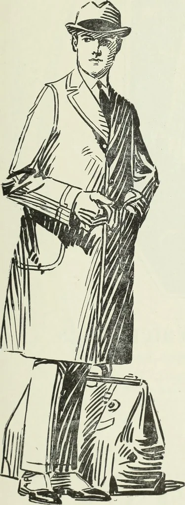 An illustration from Men's wear of Canada (January-December 1922), 1922, leaf 254